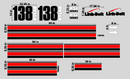Linkbelt 138HSL Decal Set