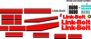 Linkbelt HTT8690 Decal Set