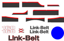 Linkbelt 160 X2 Decal Set