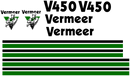 Vermeer V450  Decal Set