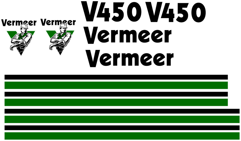Vermeer V450  Decal Set