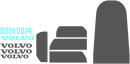 Volvo DD24 Decal Set