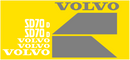 Volvo SD70D  Decal Set