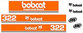 Bobcat 322 Decals
