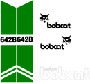 Bobcat 642B Decal Set