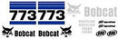 Bobcat 773F Decal Set