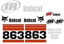 Bobcat 863 Decals