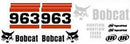 Bobcat 963 Decals