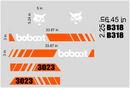 Bobcat 3023 Decal Set