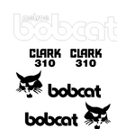 Bobcat 310 Decal Set