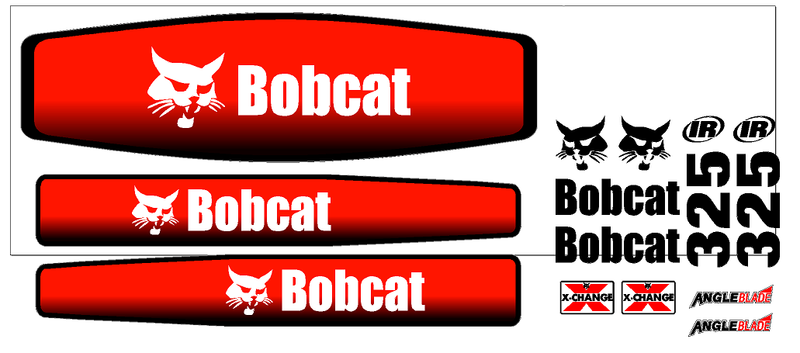 Bobcat 325G Decal Set