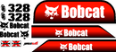 Bobcat 328D Decal Set