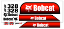 Bobcat 328 Decal Set