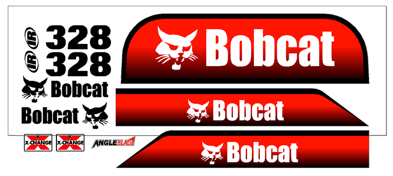 Bobcat 328 Decal Set
