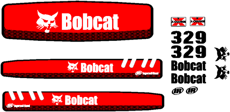 Bobcat 329G Decal Set