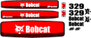 Bobcat 329 Decal Set