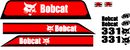 Bobcat 331D Decal Set