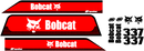 Bobcat 337D Decal Set
