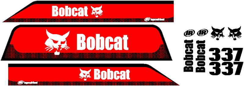 Bobcat 337D Decal Set