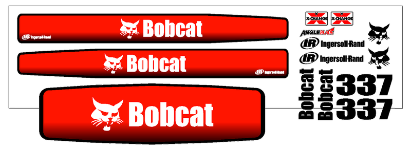 Bobcat 337G Decal Set