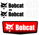 Bobcat 418 Decal Set