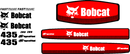 Bobcat 435 Decal Set