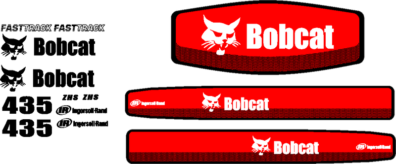 Bobcat 435 Decal Set