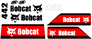 Bobcat 442A Decal Set