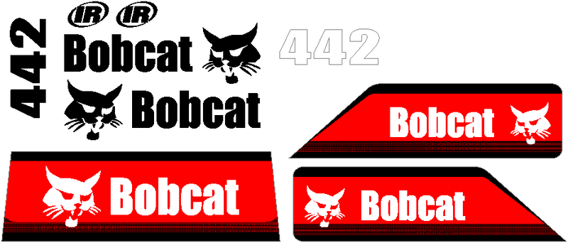 Bobcat 442A Decal Set