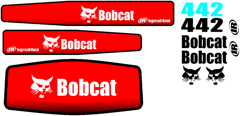 Bobcat 442C Decal Set