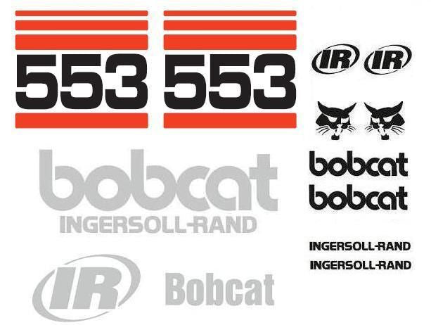 Bobcat 553 Decal Set