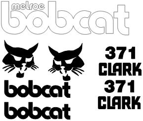 Bobcat M371  Decal Set