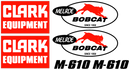 Bobcat 610 Decal Set