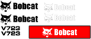 Bobcat V723  Decal Set