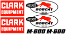Bobcat 600 Decal Set