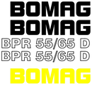 Bomag BPR55/65D Decal Set