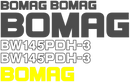 Bomag BW145 PDH-3 Decal Set