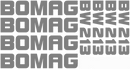 Bomag BW213 Decal Set