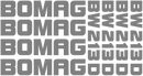 Bomag BW213D Decal Set