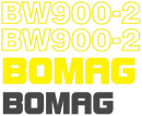 Bomag BW900 2 Decal Set