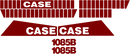 Case 1085B Decal Set