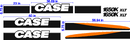 Case 1650K Decal Set