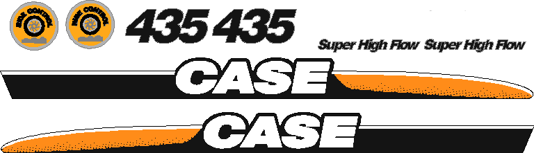 Case 435 Decal Set