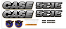 Case 521E XR Decal Set