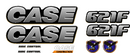 Case 621F Decal Set