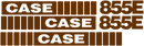 Case 855E Decal Set