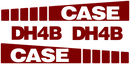 Case DH4B  Decal Set