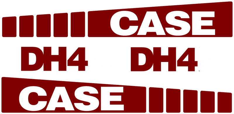 Case DH4  Decal Set