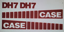 Case DH7  Decal Set