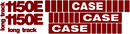 Case 1150E Decal Set
